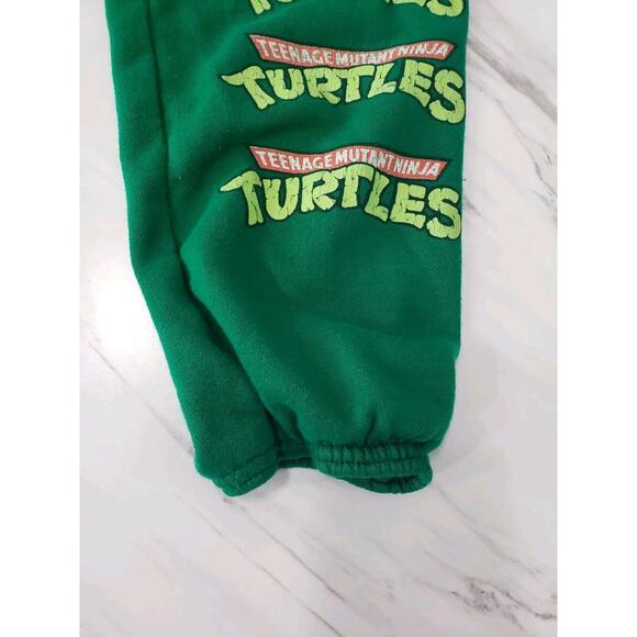 Vintage 1988 Teenage Mutant Ninja Turtles Kids Sweatpants Sweatshirt Sweatsuit - Picture 9 of 10
